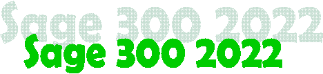 Sage 300 2016